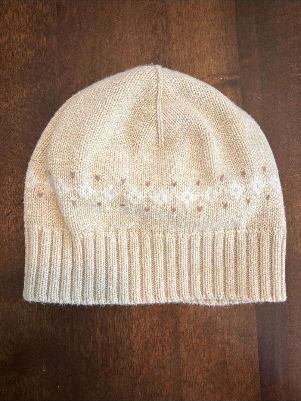 Janie & Jack cotton/cashmere baby hat